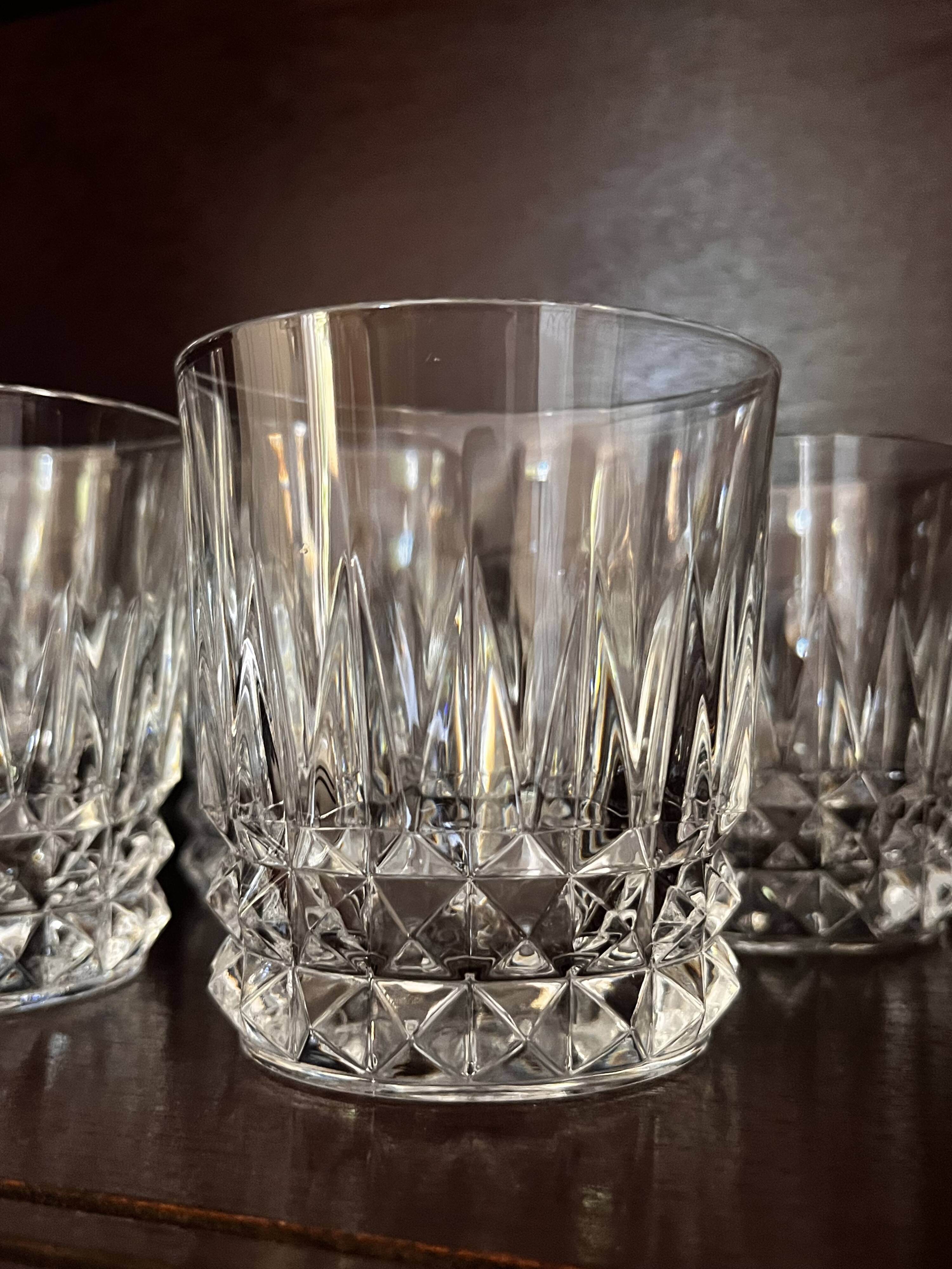 80s whiskey glasses