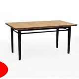 1970s vintage extendable dining table