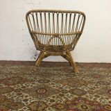 Italy rattan chair circa 1960