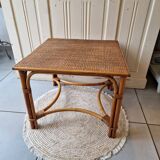 Rattan coffee table