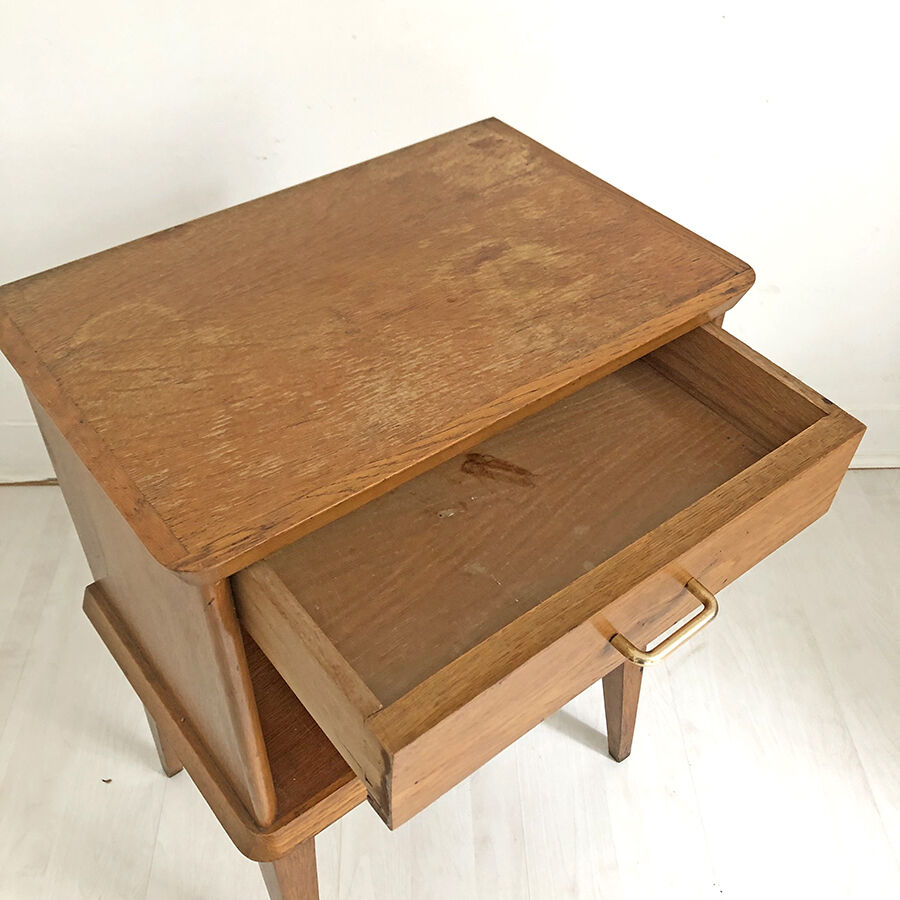 60's vintage bedside table