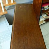 English mahogany folding gateleg table