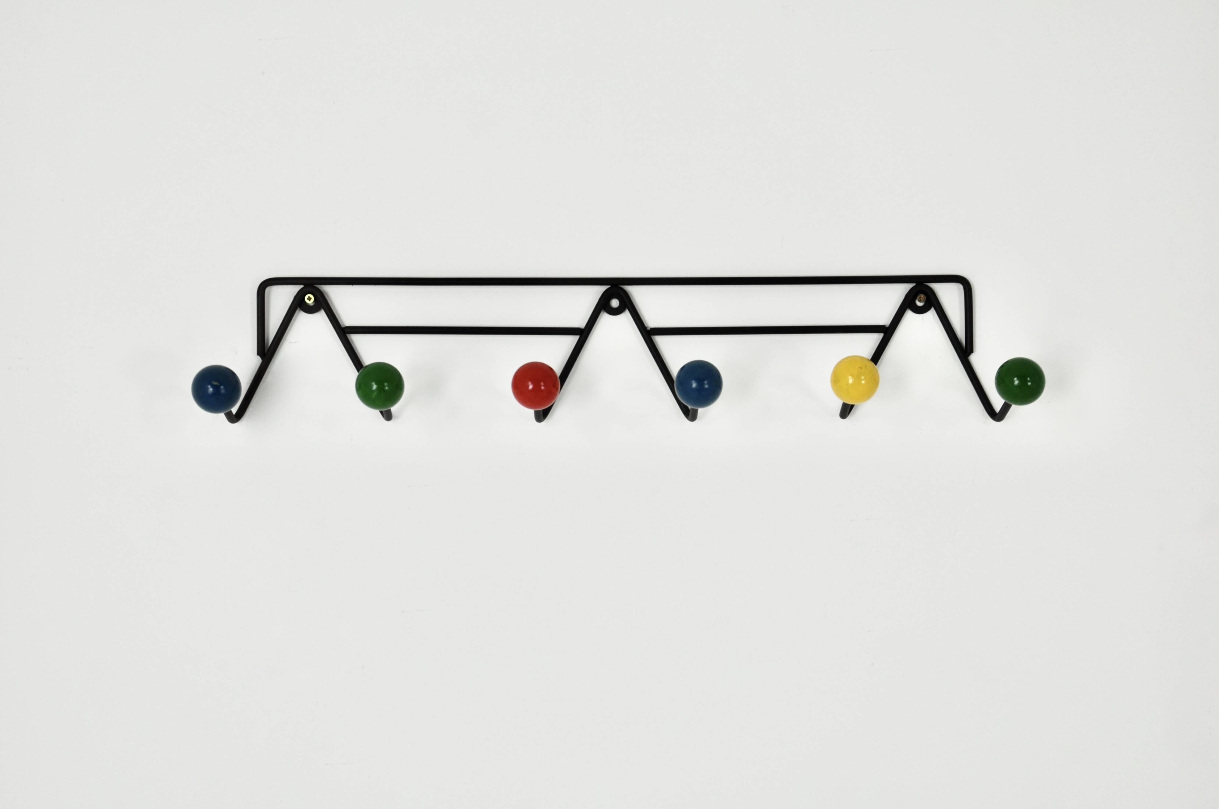 Vintage coat rack, 1970s