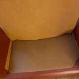 Full-flower 3-seater leather sofa