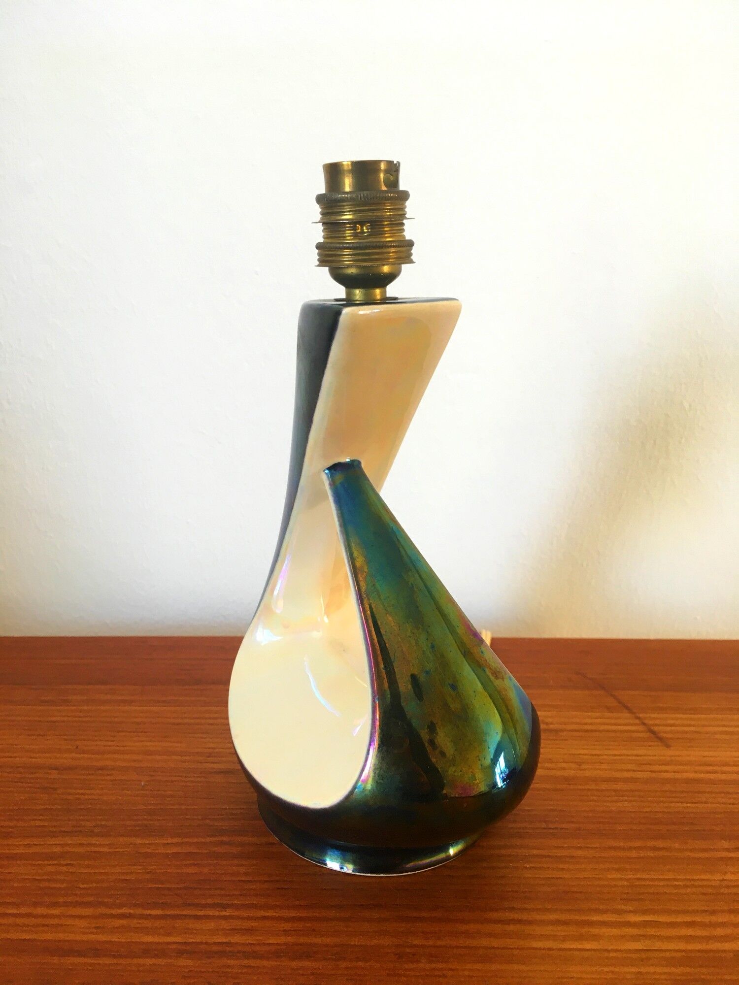 Vintage ceramic lamp, 50s