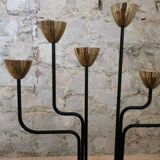 Scandinavian chandelier by Ystad Metall, Gunnar ANDER - 1960