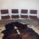 Ensemble de 4 chaises vintage
