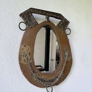 Brutalist handcrafted mirror "horse"