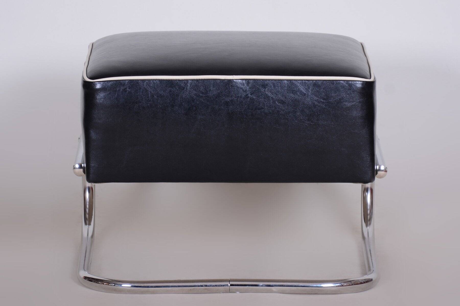 Bauhaus Foot Stool attributed to Robert Slezák, 1930s