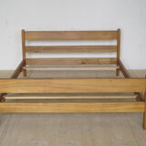 Solid elm bed frame
