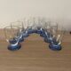 Daum Nancy crystal glassware set