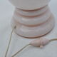 50 years pink opaline lamp - vintage