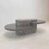 Magnussen Ponte Mactan Stone or fossil stone coffee table, 1980s