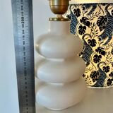 Wireless balcony lamp - unique recycled piece with tiger lampshade