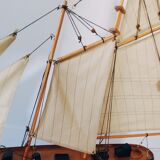 Model of nautical sailboat America 1851