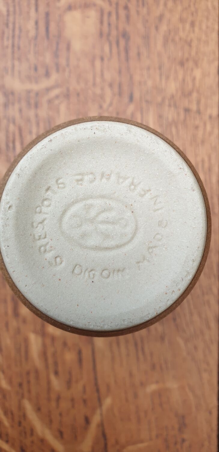 Digoin stoneware glass