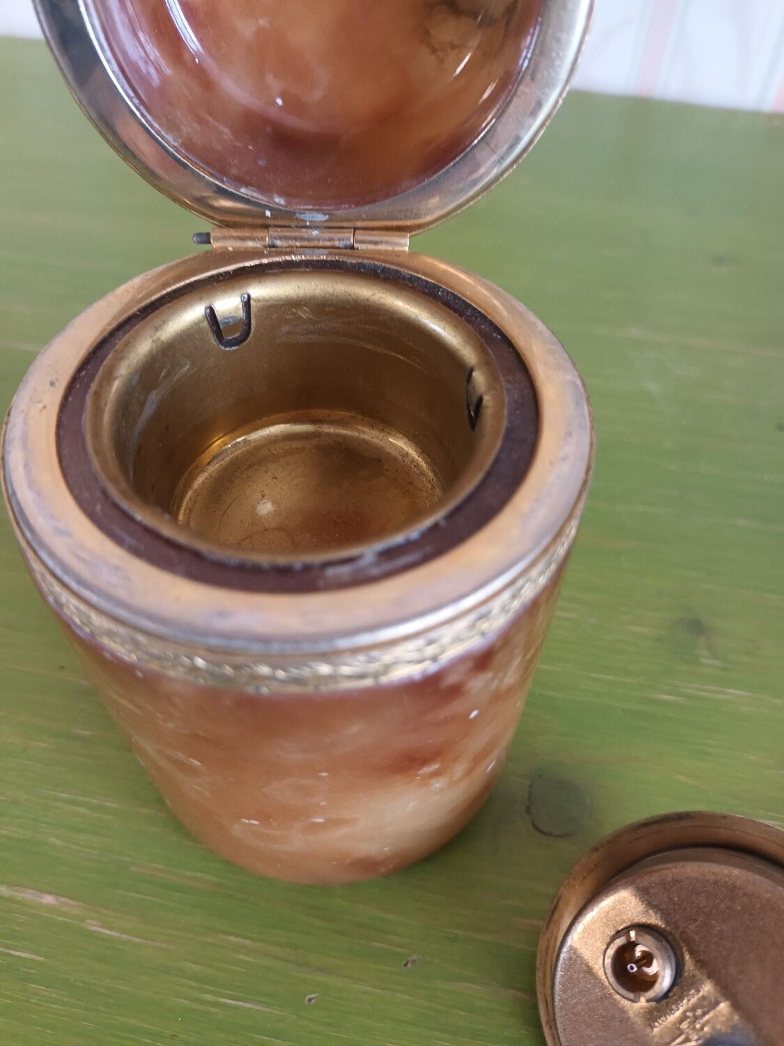 Briquet vintage onyx