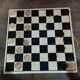 Jeu de dames anglaises en bois