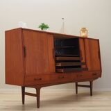 Enfilade en teck, design danois, années 1960, designer : Børge Seindal