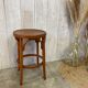 Tabouret en bois courbé