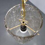 Swedish glass pendant light by Carl Fagerlund for Orrefors, 1960s