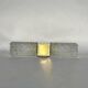 Erco Model 5074 Wall Sconce – Crystal Glass Vintage Lighting (1960s)