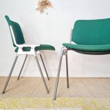 2 chairs by Giancarlo Piretti for Castelli, 1970
