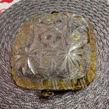 Empty pocket basket vintage glass