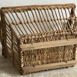 Laundry basket, woven wicker