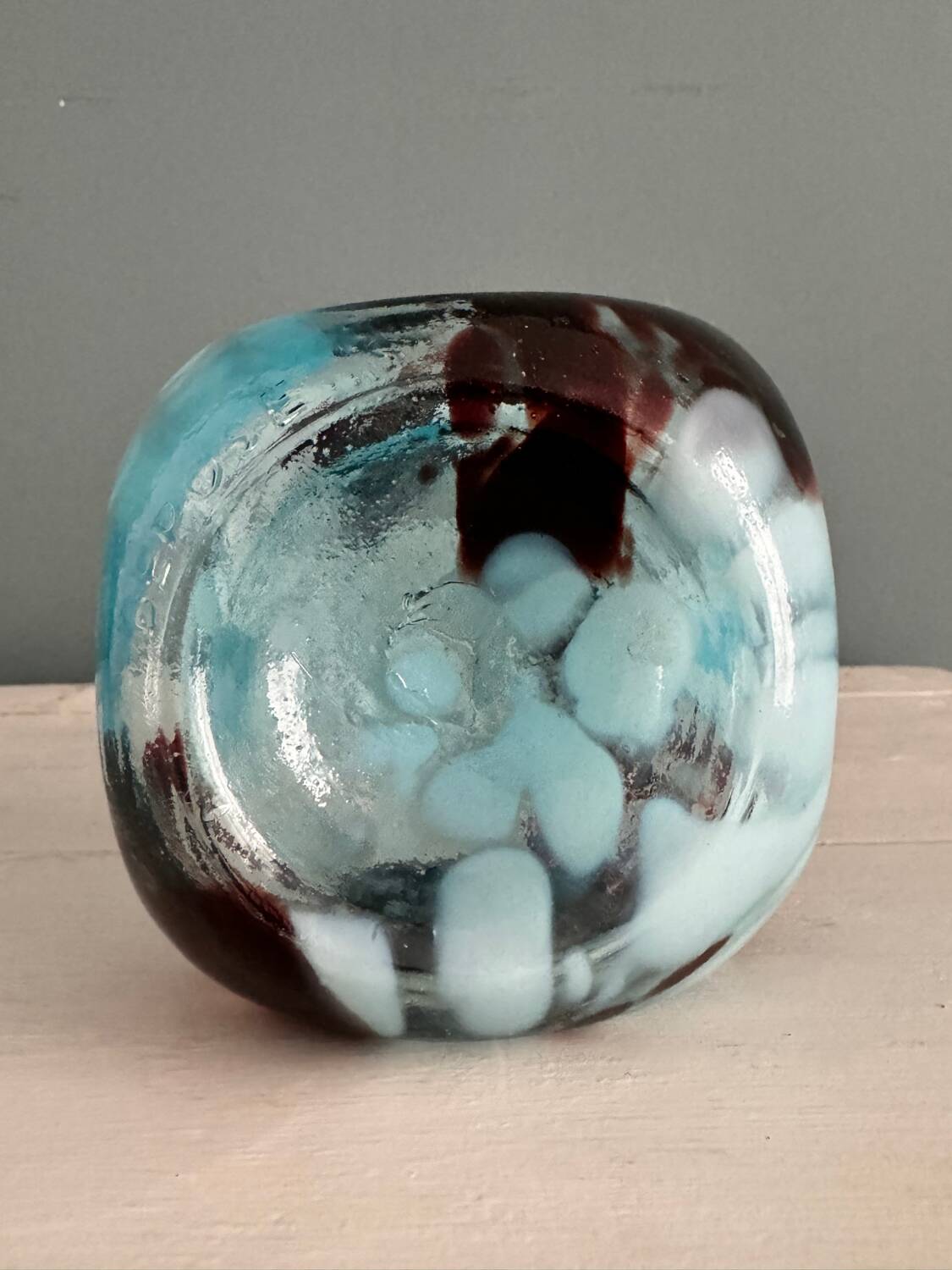 Legras vase in Clichy glass