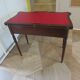 Table d’appoint extensible -Bureau-Années 80-Louis XV-teinte acajou