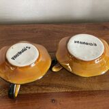 Duo de bougeoirs à main Vallauris