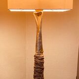 Casenove's golden bronze lamp feet - Fondica publisher 1994-h: 50 cm