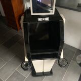 Hairdresser furniture robot year 80 lacquered wood