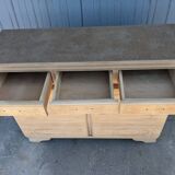 Raw chest of drawers