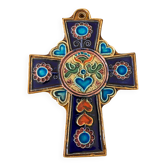Celtic cross Jc Taburet in Quimper ceramic