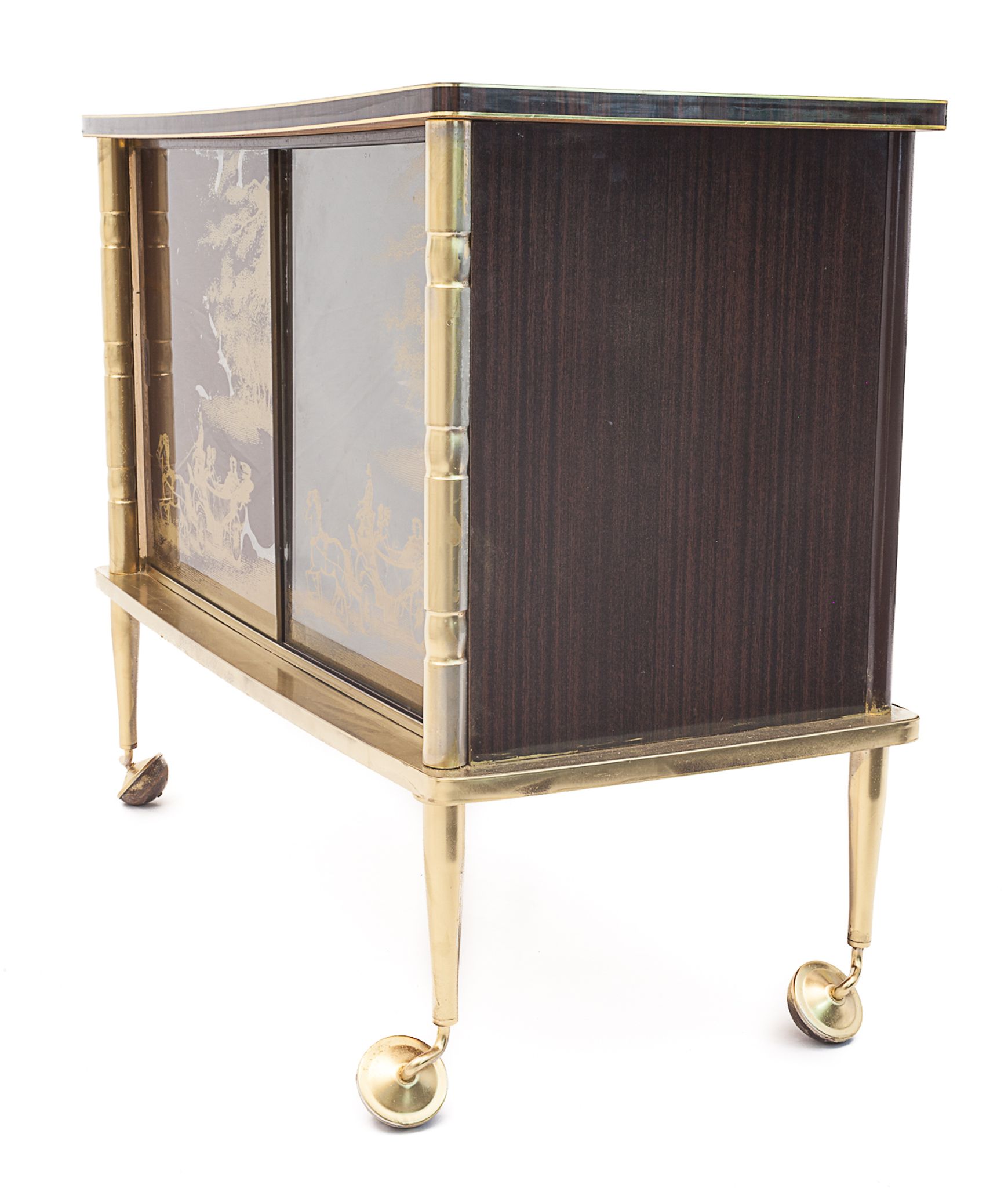 Bar électrifié à roulettes, 1960