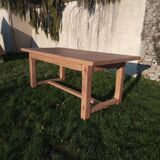 Solid oak farmhouse table