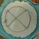 Trompe l'oeil slip dish.