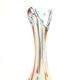 Sekacz vase, modernism, glass, Hortensja Glassworks, Poland, 1970s