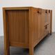 Solid elm sideboard, Maison Regain, France, circa 1970