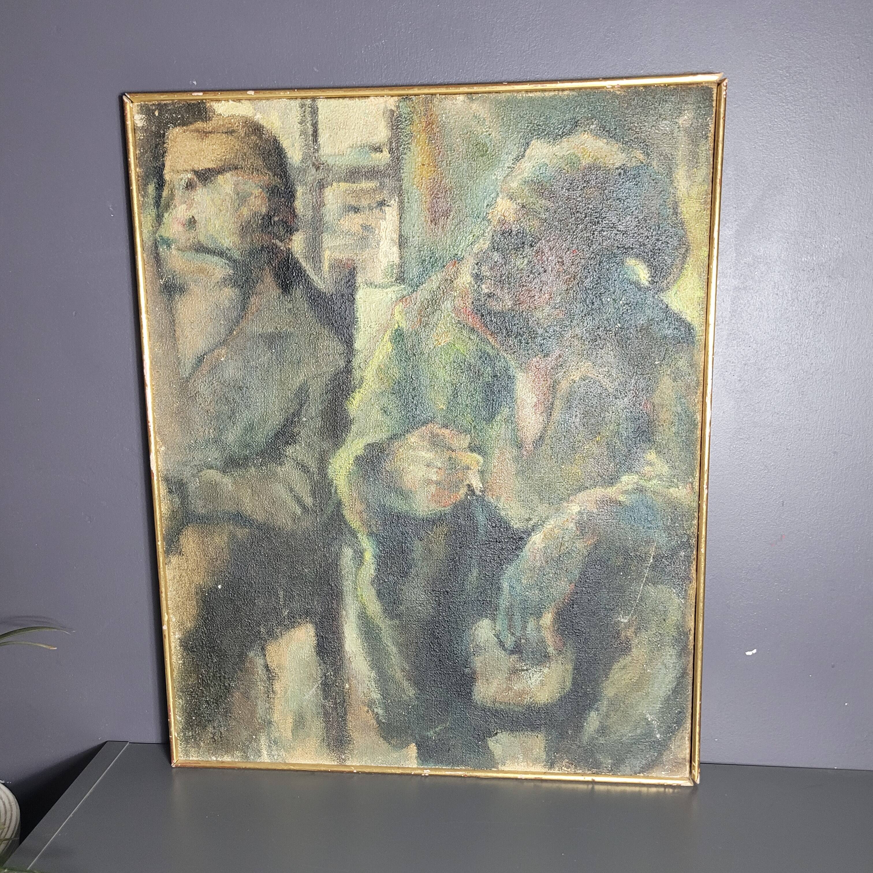 Tableau huile sur toile orientaliste