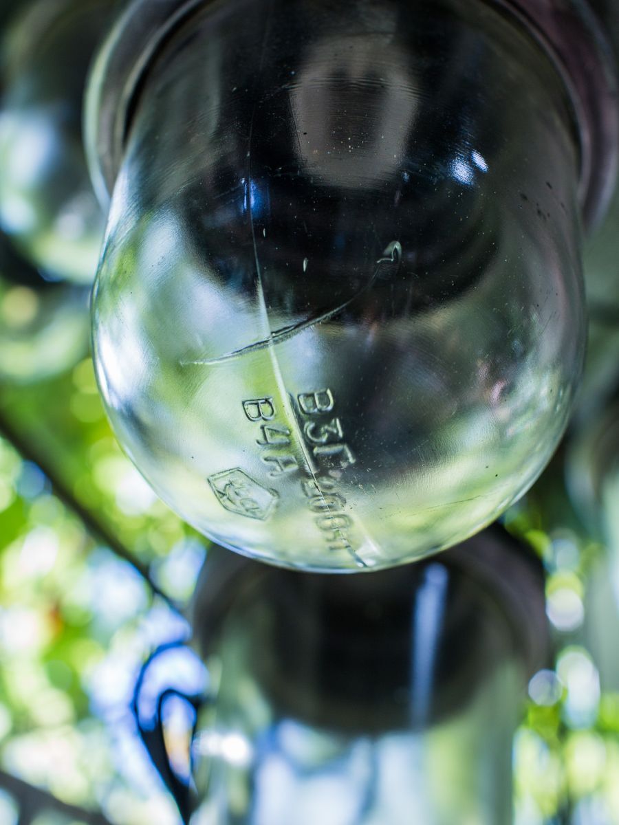 Industrial metal and glass suspension