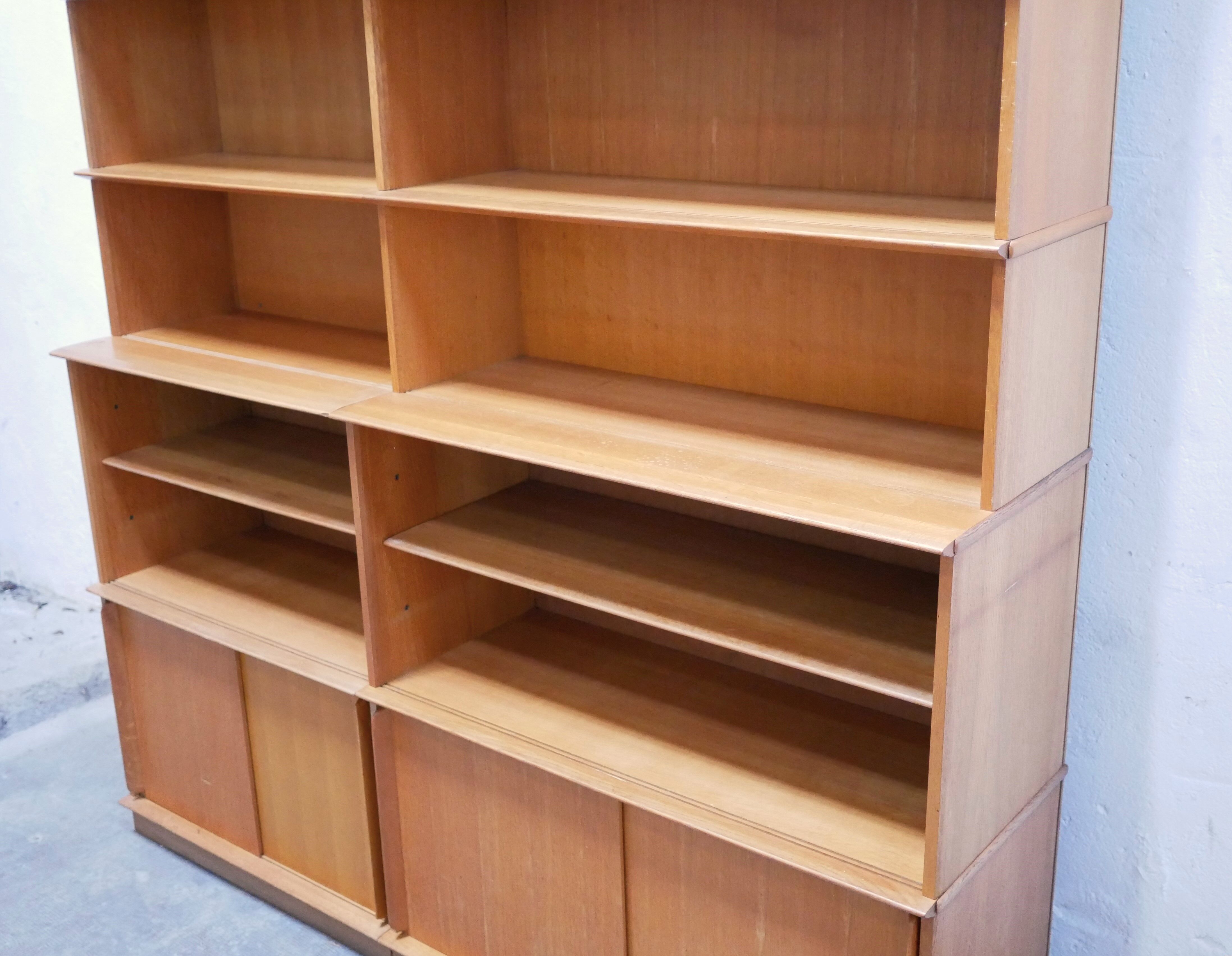 Showcase bookcase by Didier Rozaffy for Meubles Oscar editions