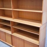 Showcase bookcase by Didier Rozaffy for Meubles Oscar editions