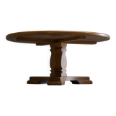 'Siegfried' coffee table by Abraham Sprij, solid oak, 1960s.