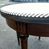 Table basse d'appoint ancienne genre bouillotte vintage xxeme