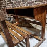 Double school desk