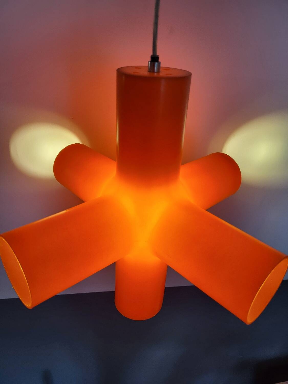 Vintage Crosslight pendant lamp Jan Melis and Ben Oostrum