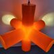 Vintage Crosslight pendant lamp Jan Melis and Ben Oostrum